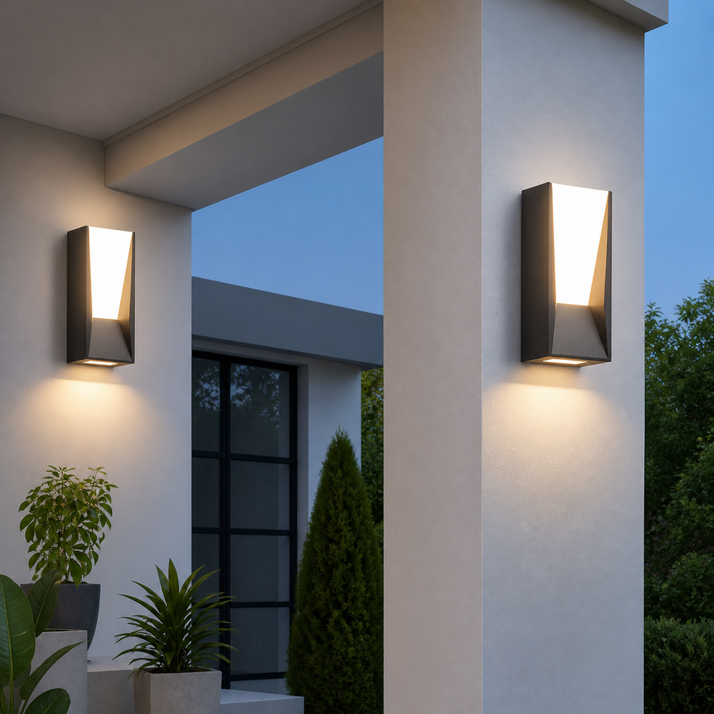 Velrix Outdoor Wall Light – Waterproof LED Porch Light