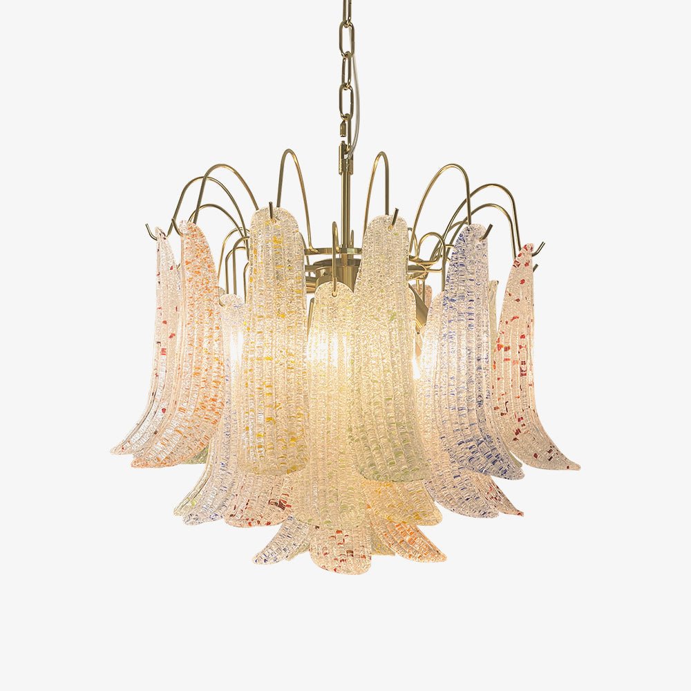 Venini Glass Chandelier