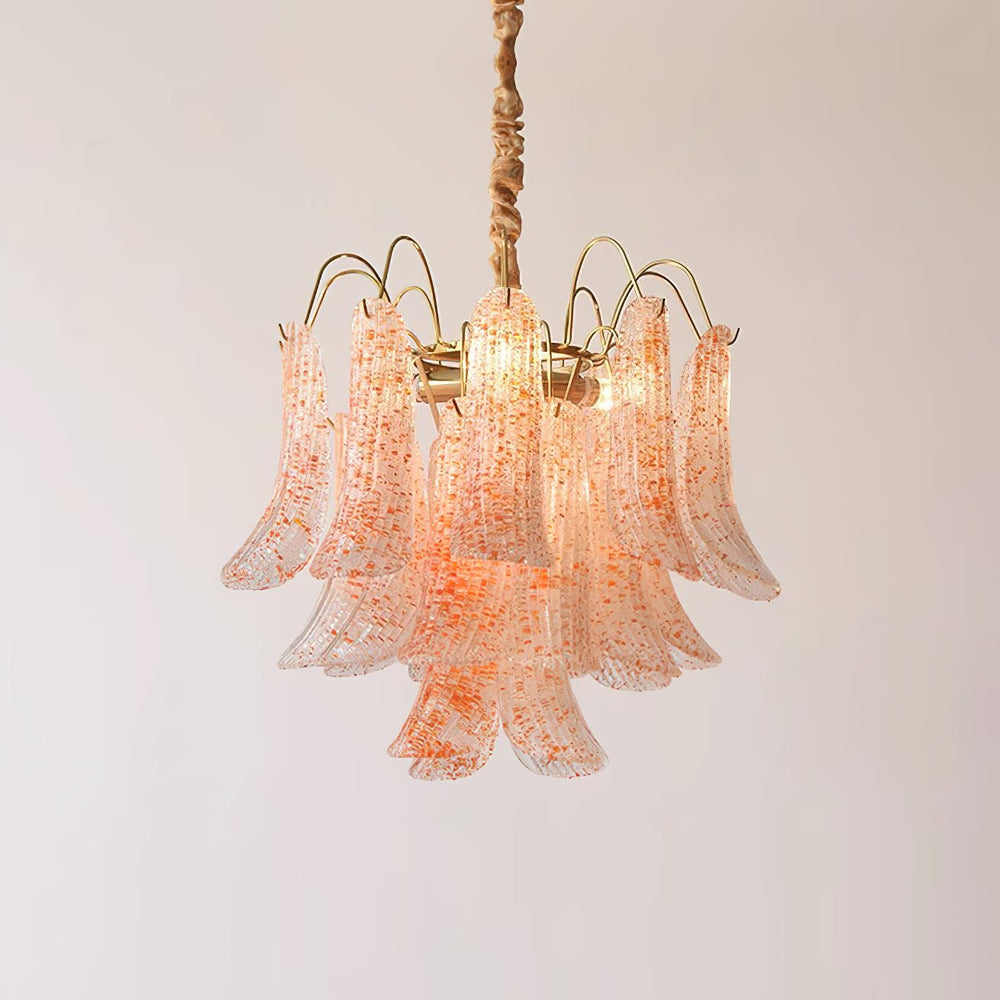 Venini Glass Chandelier