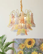Venini Glass Chandelier