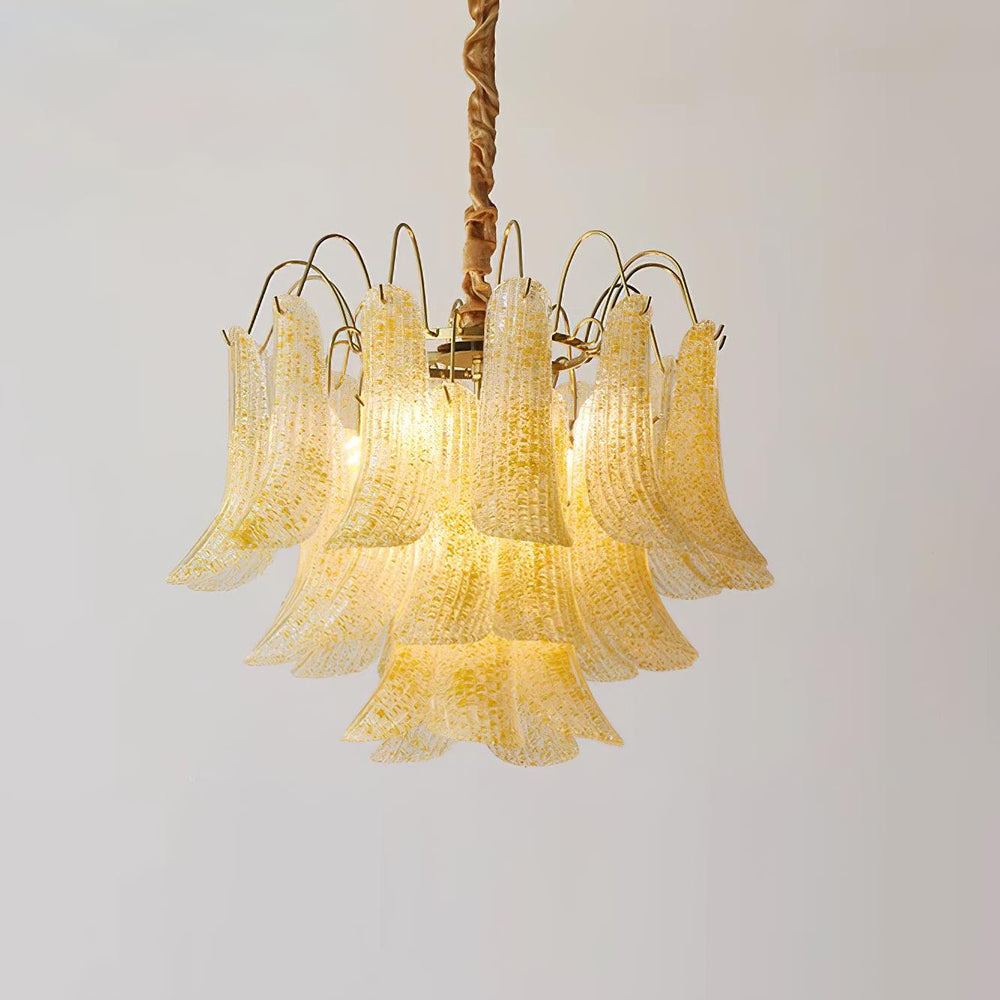Venini Glass Chandelier