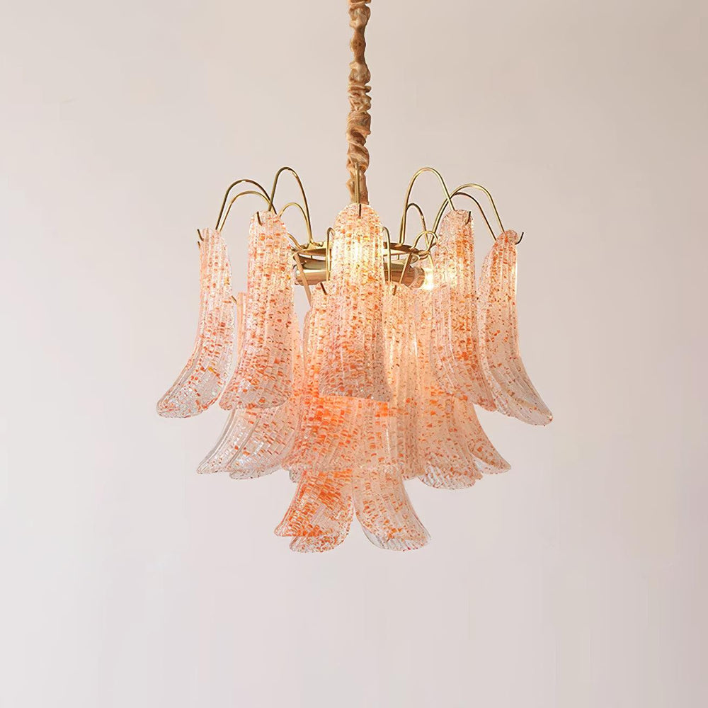 Venini Glass Chandelier