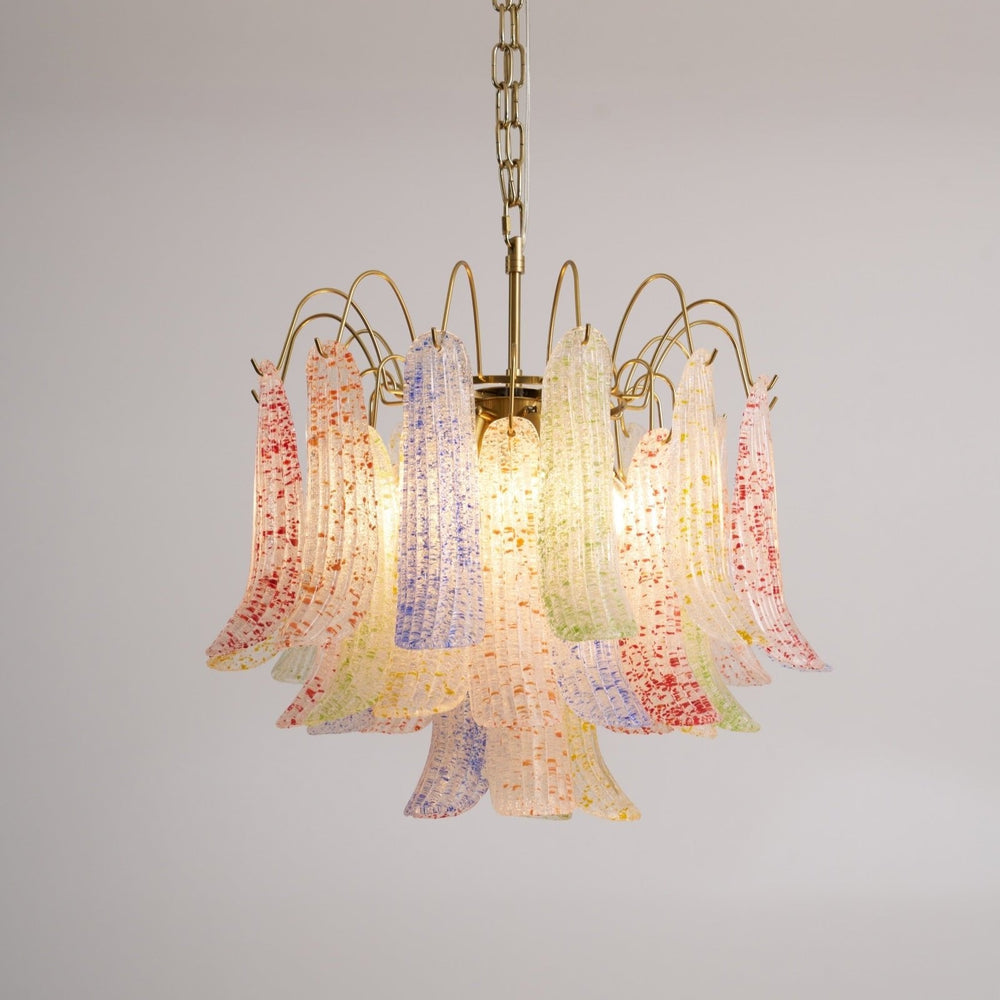 Venini Glass Chandelier