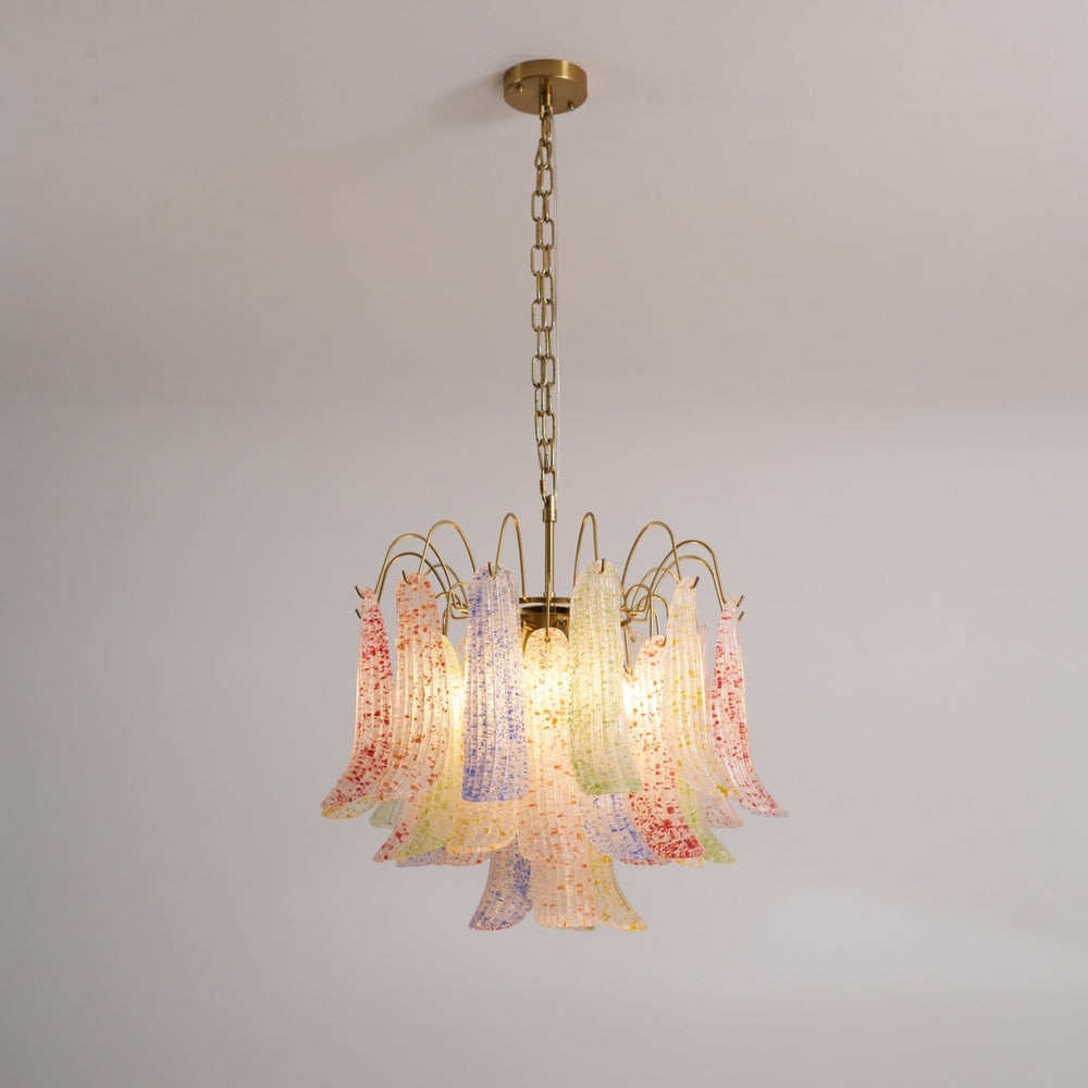Venini Glass Chandelier