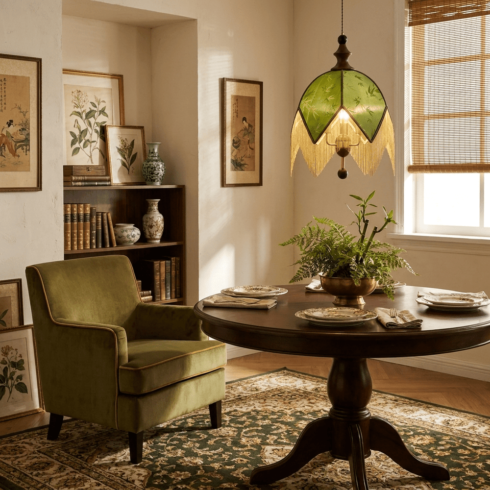 Verdant Fringe Pendant Light