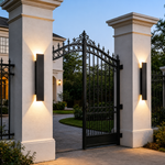 Vertical LED Outdoor Wall Light – Linear Exterior Sconce