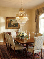 Vintage Crystal Chandelier