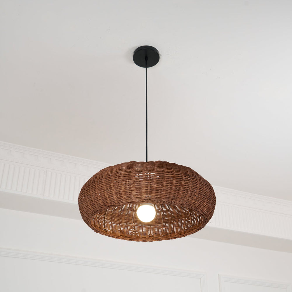 Vintage Rattan Pendant Lamp
