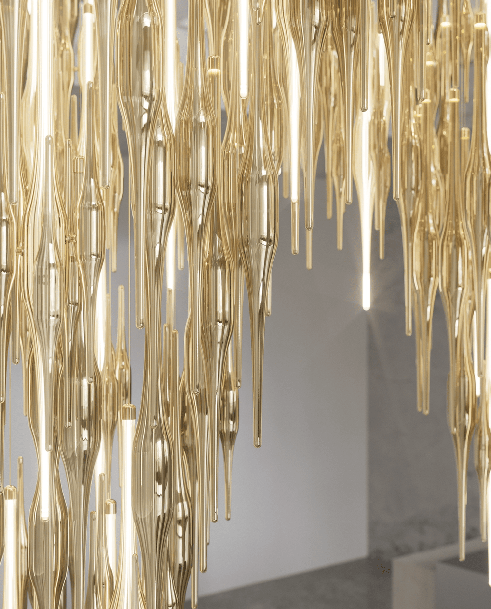 Vitara Glass Drop Chandelier