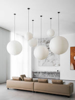 Washi Paper Round Series Pendant Lamp