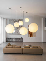 Washi Paper Round Series Pendant Lamp