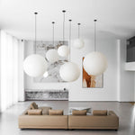 Washi Paper Round Series Pendant Lamp