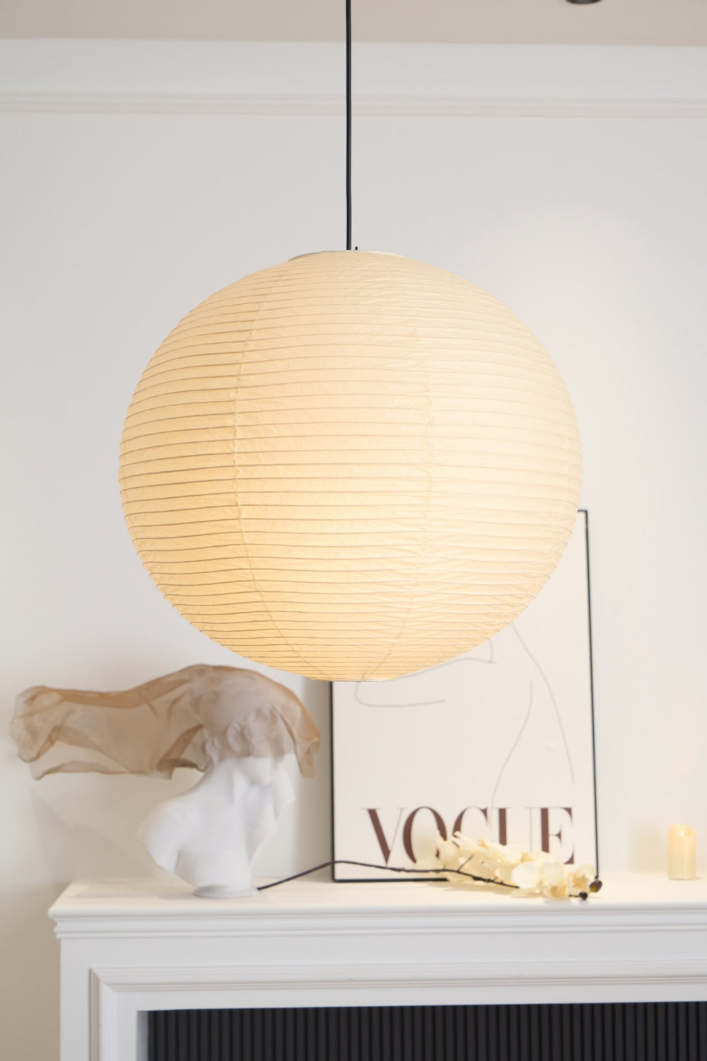 Washi Paper A Pendant Lamp