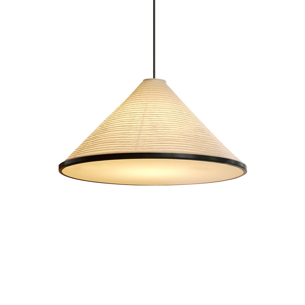 Washi Paper Pyramid Pendant Lamp