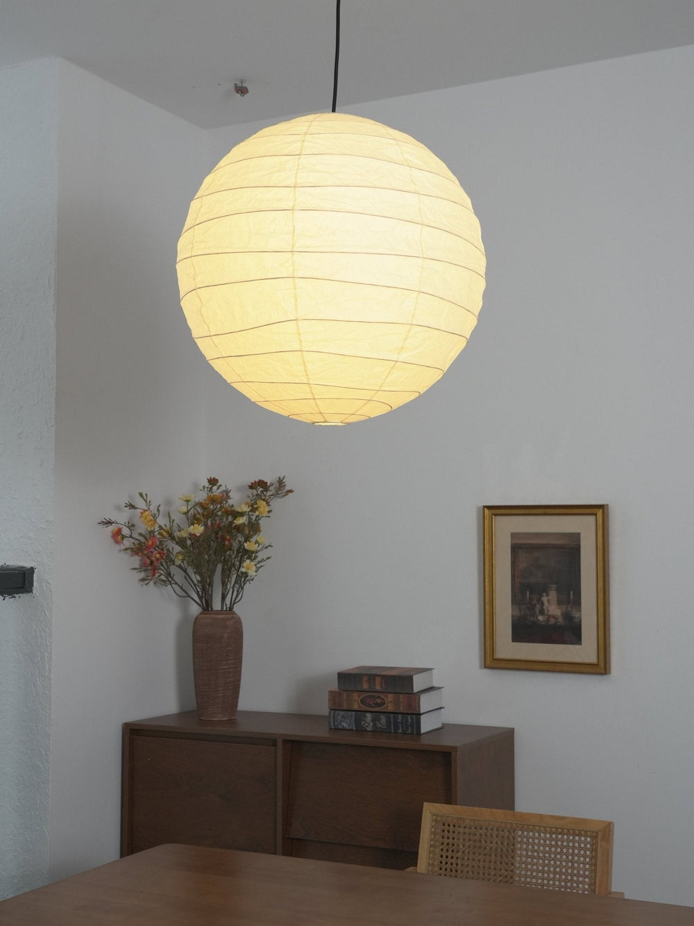 Washi Paper Whimsy Pendant Lamp