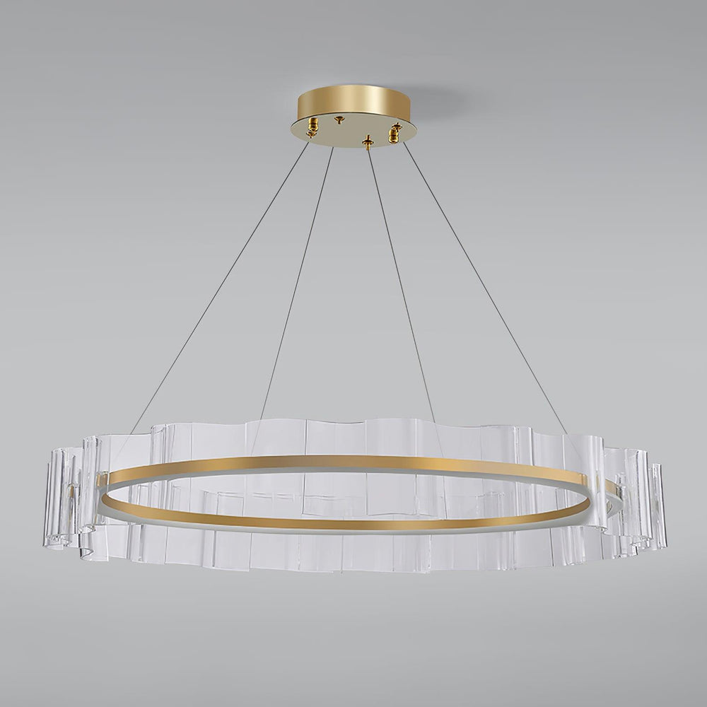 Water Wave Glass Chandelier