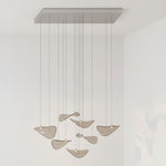 Wave Floating Leaf Chandelier