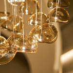 Wave Floating Leaf Chandelier