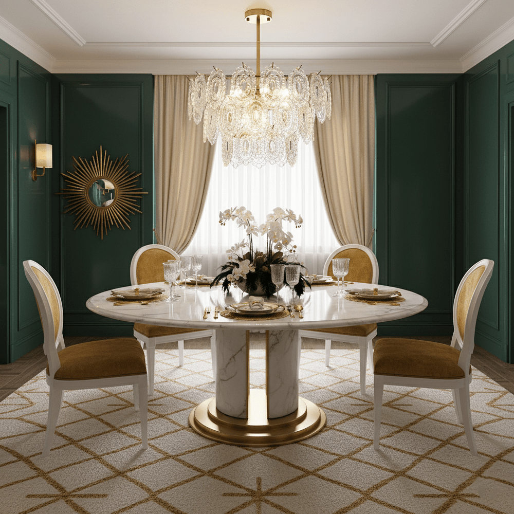 Wave Glass Chandelier