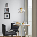 Wave Pendant Light – Modern Curved Glass Ceiling Fixture