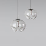 Wave Pendant Light – Modern Curved Glass Ceiling Fixture