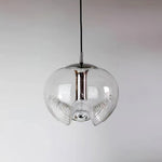 Wave Pendant Light – Modern Curved Glass Ceiling Fixture