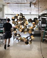 Facet Modular Chandelier