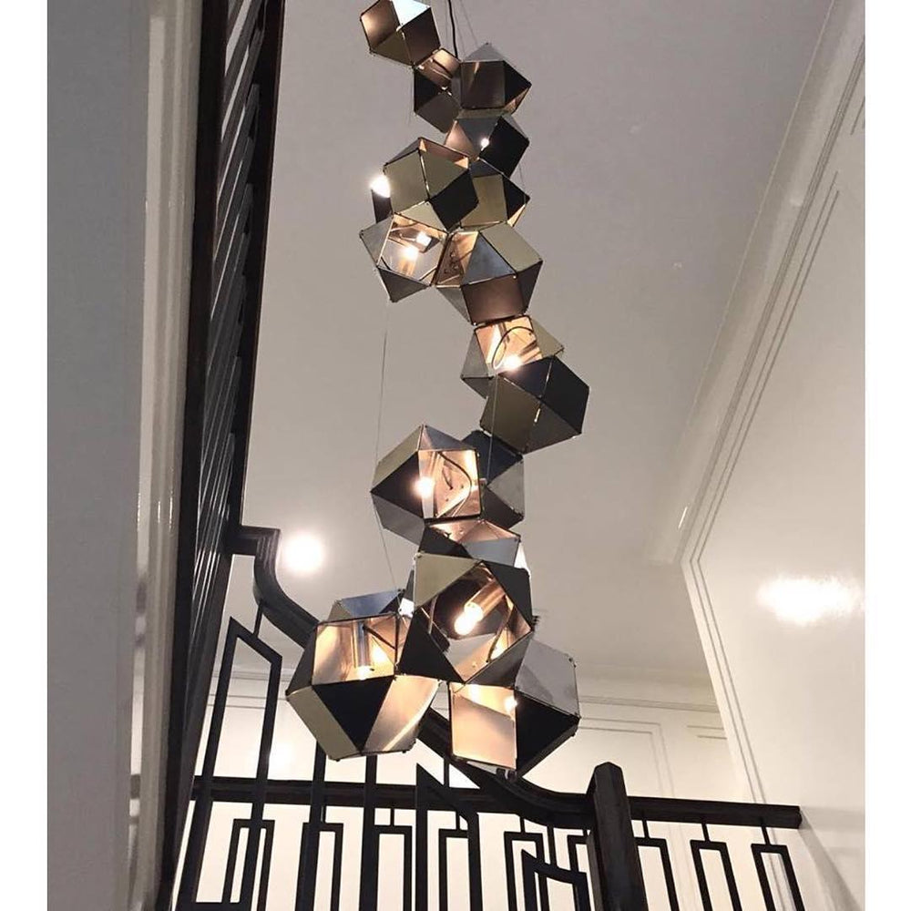 Facet Modular Chandelier