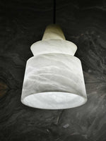 Strata Alabaster Pendant Light