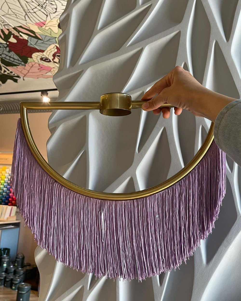 Wink Fringe Pendant Light
