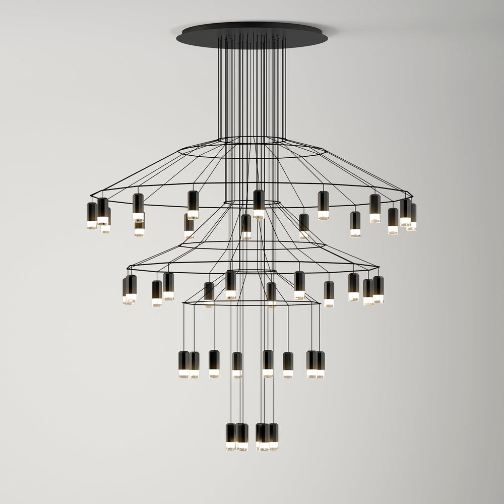 Lattice Chandelier