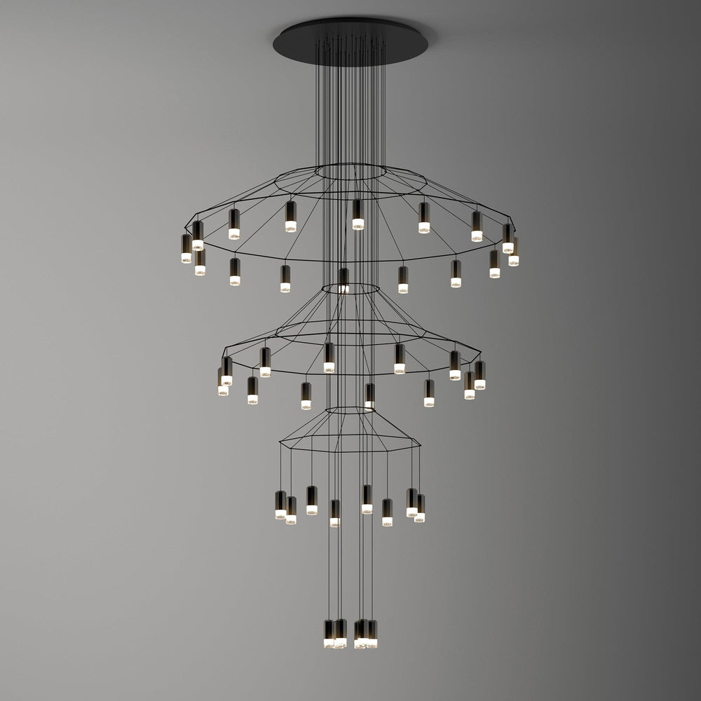 Lattice Chandelier
