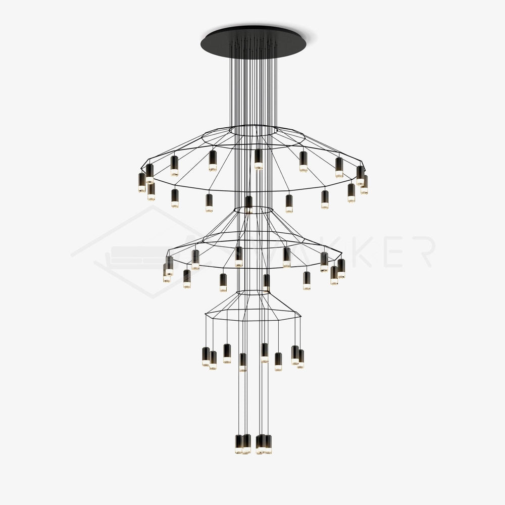 Lattice Chandelier