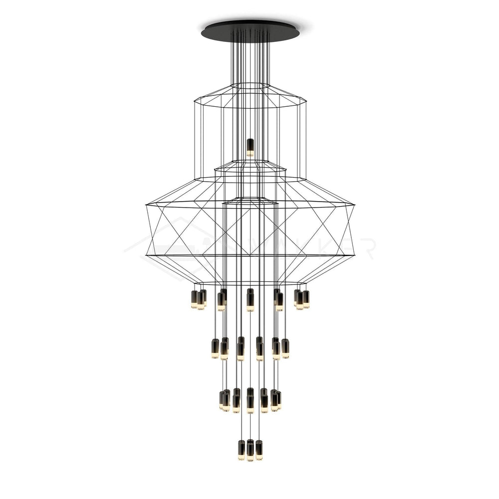 Lattice Chandelier