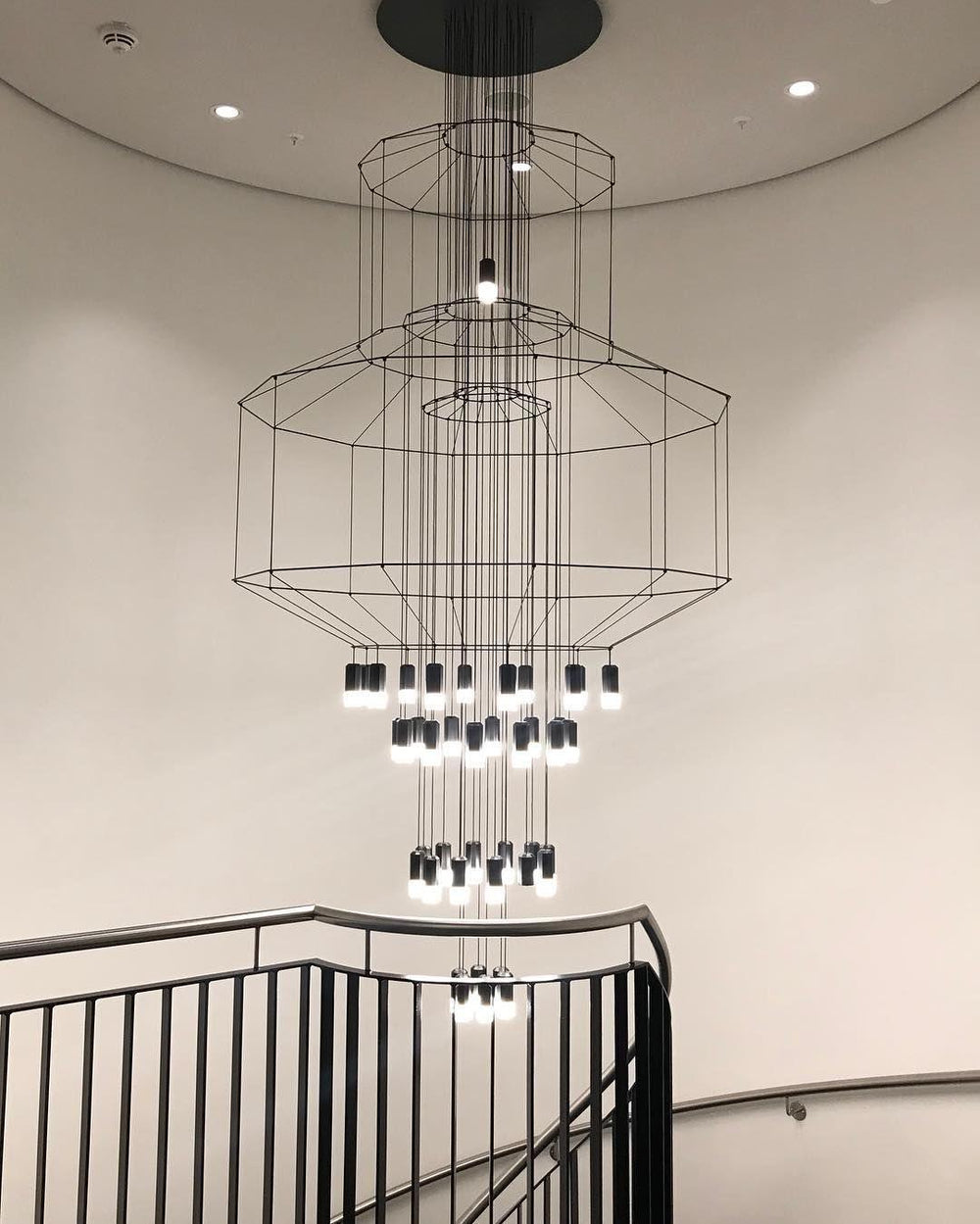 Lattice Chandelier