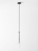 Wonder Glass Globe Suspension Lamp – Gold & Black Multi-Head
