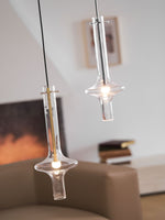 Wonder Glass Globe Suspension Lamp – Gold & Black Multi-Head