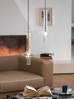 Wonder Glass Globe Suspension Lamp – Gold & Black Multi-Head