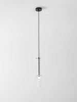 Wonder Glass Globe Suspension Lamp – Gold & Black Multi-Head