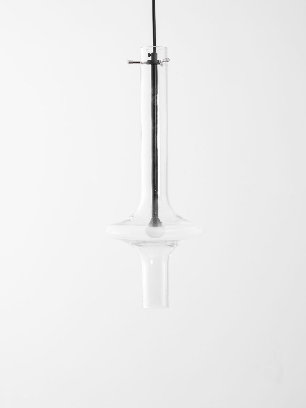 Wonder Glass Globe Suspension Lamp – Gold & Black Multi-Head