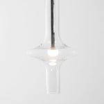 Wonder Glass Globe Suspension Lamp – Gold & Black Multi-Head