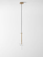 Wonder Glass Globe Suspension Lamp – Gold & Black Multi-Head