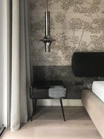 Wonder Glass Globe Suspension Lamp – Gold & Black Multi-Head