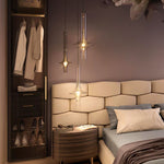 Wonder Glass Globe Suspension Lamp – Gold & Black Multi-Head