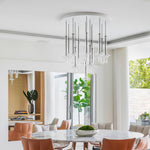 Wonder Glass Globe Suspension Lamp – Gold & Black Multi-Head