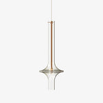 Wonder Glass Globe Suspension Lamp – Gold & Black Multi-Head