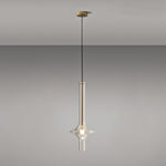 Wonder Glass Globe Suspension Lamp – Gold & Black Multi-Head