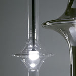 Wonder Glass Globe Suspension Lamp – Gold & Black Multi-Head