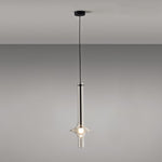 Wonder Glass Globe Suspension Lamp – Gold & Black Multi-Head
