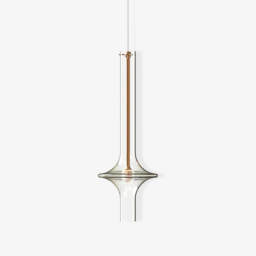Wonder Glass Globe Suspension Lamp – Gold & Black Multi-Head
